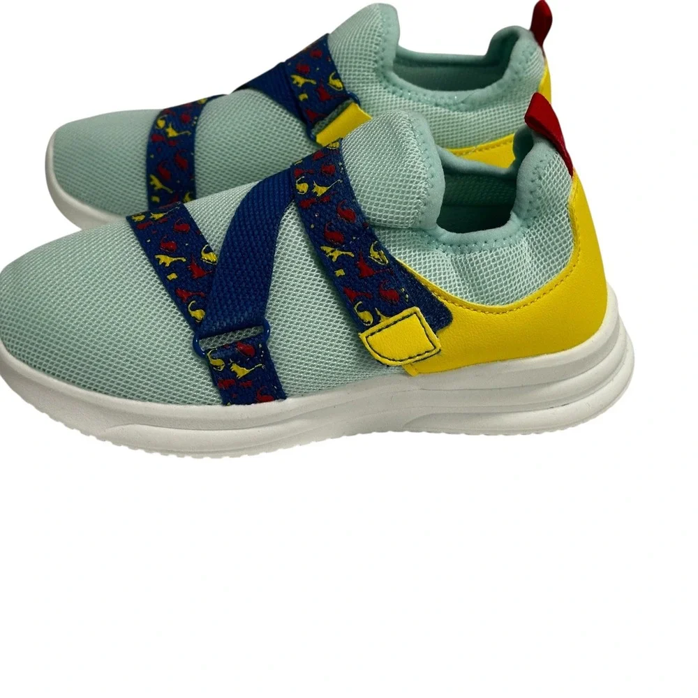 Kids Sneakers Slip On‎ Dinosaur Print Casual Shoes